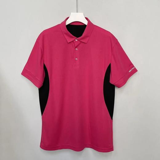 GGG 高尔夫男士 多色翻领拼接网眼 短袖 弹力透气POLO衫 商品图6