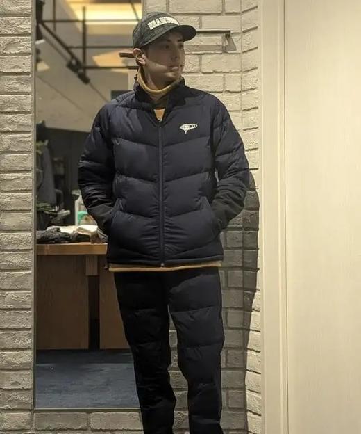 BEAMS GOLF男士橙标 透气防泼水拼接中棉夹克 弹力立领外套 商品图4