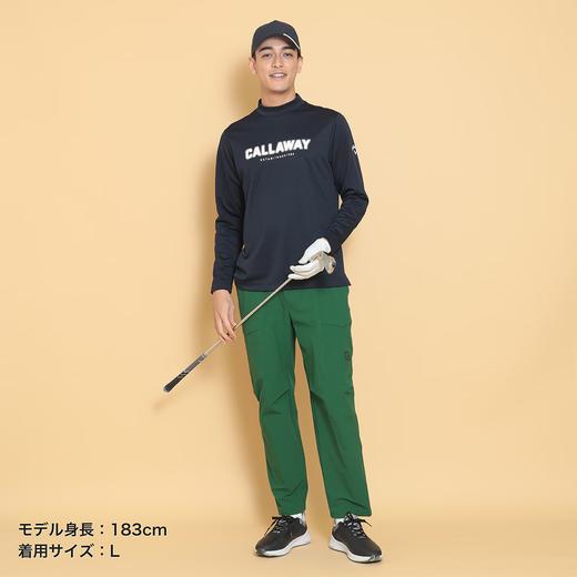 Callaway 秋冬 高尔夫男士 弹力光滑半高领内搭长袖 简约舒适 商品图2