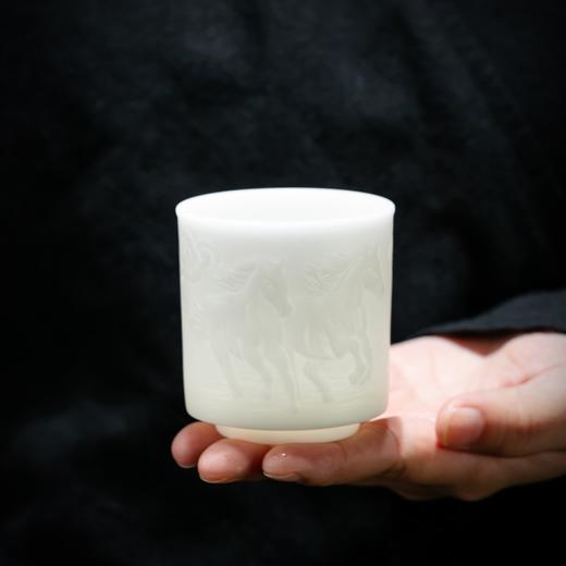 朕的潮代·“马到成功+马上有财”冰种璞玉礼盒 非遗大师监制 原矿瓷泥 温润细腻 通透如冰 商品图2