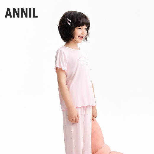 【实体店同款】女童套装夏季新款安奈儿童装JG621105 商品图1