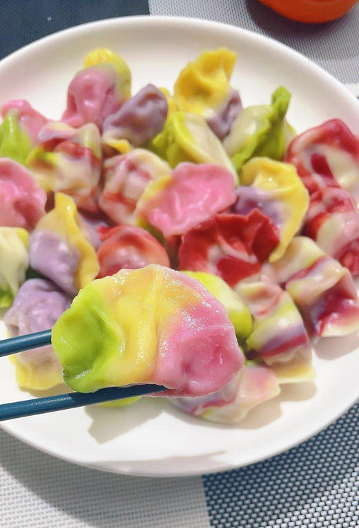 48h发货 铁棍山药果蔬谷物五彩饺子【过年包饺子必备】
 无色素，无防腐剂，无改良剂 
铁棍山药果蔬谷物轻食养饺子粉，
好吃好看好用，新年讨个好彩头！五色混搭发货 商品图9