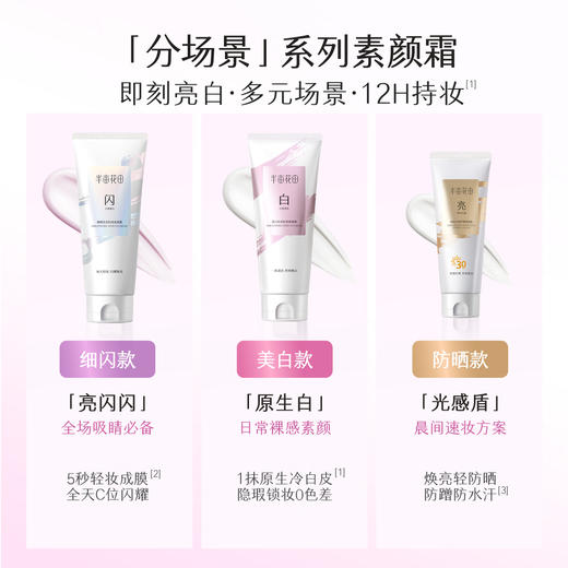 【官方直营】【老客内购专属】【入会享优惠】半亩花田身体素颜霜乳改善暗沉烟酰胺滋润保湿润肤乳持久留香体乳 一抹闪耀 即刻高光 商品图2