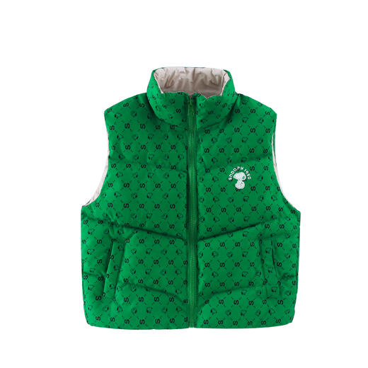 【清仓59元2件】史努比儿童立领马甲外穿保暖背心 商品图1