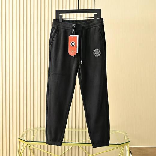 加拿大鹅2025冬季男士抗静电双面加绒加厚运动保暖休闲卫裤！ 商品图4