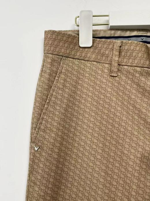 【特价福利】Callaway卡拉威高尔夫男士 印花休闲修身直筒长裤 商品图7