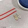 费雷德 小号满钻马蹄扣红绳手链（XTY） 商品缩略图2
