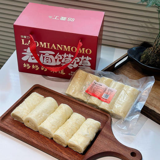 哈曼丁老面馍馍 400g*2袋/箱（10个）老味豆沙包/千层油卷 商品图10