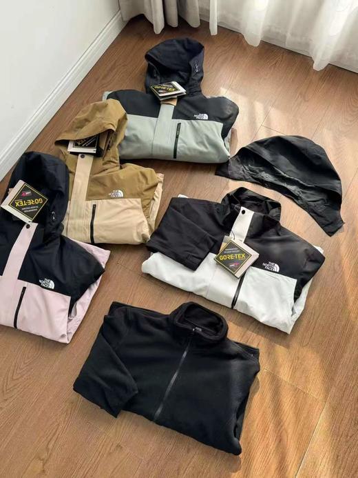 F013002男女情侣款1990三合一防水防风冲锋衣夹克 商品图5