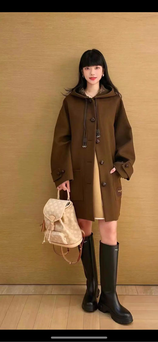 LV MONTSOURIS 猫咪联名 小号 米色 老花 双肩包 商品图3