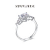 【预售】ShiningHouse[培育] 18k金钻石戒指 心形1克拉钻人工真钻人造钻石K金戒指时尚钻石戒指悦己送礼臻选【此商品不支持7天无理由退货退款】 商品缩略图2