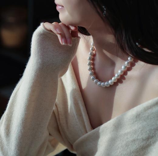 佐奈美「淡水澳白」珍珠项链首饰 | 媲美南洋澳白，一戴上就有“贵妇滤镜” 商品图4
