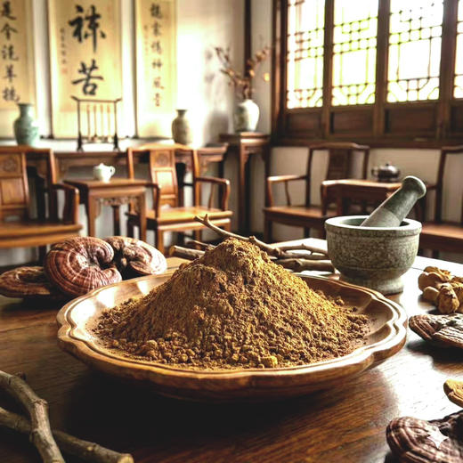 自产灵芝细粉 商品图0