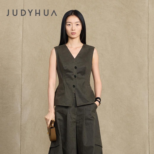 沉默系列极简马甲 商品图0