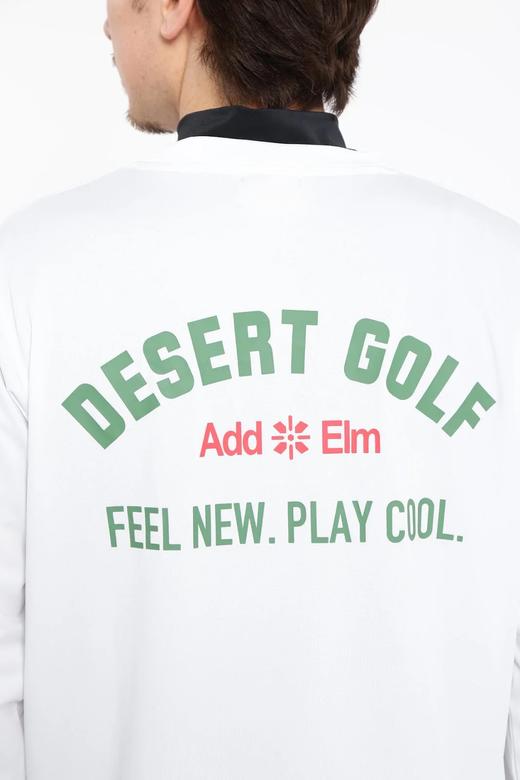 Ping高尔夫男士 弹性圆领字母长袖 运动上衣 商品图6