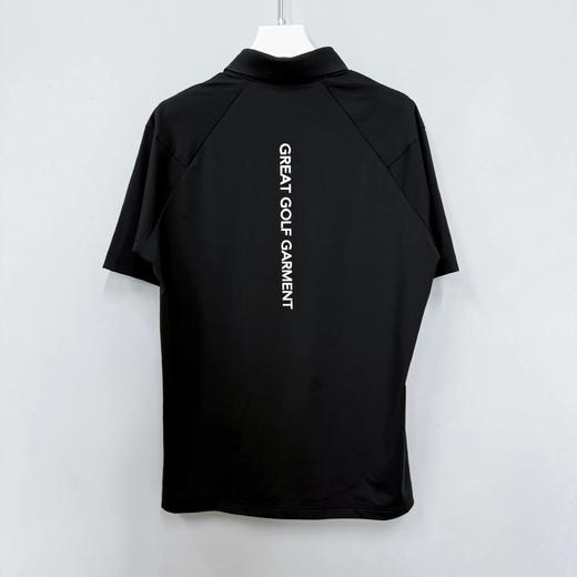 GGG高尔夫 男女同款 凉感半拉链短袖Polo衫 吸水速干 商品图4