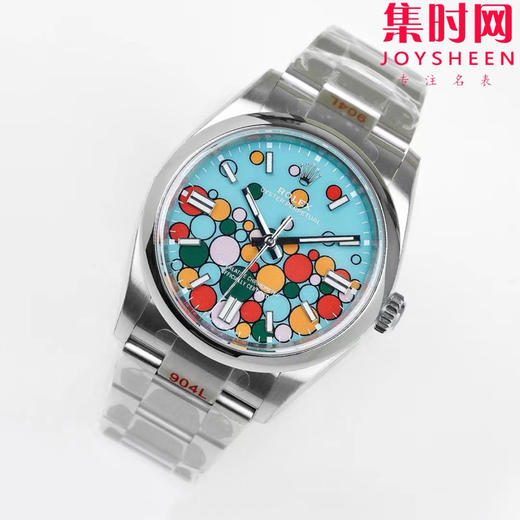 EWS劳力士蚝式恒动型36mm系列 3230机 泡泡面 庆典 彩色气球 板带 男士腕表 表径36mm 小手腕福音 商品图2
