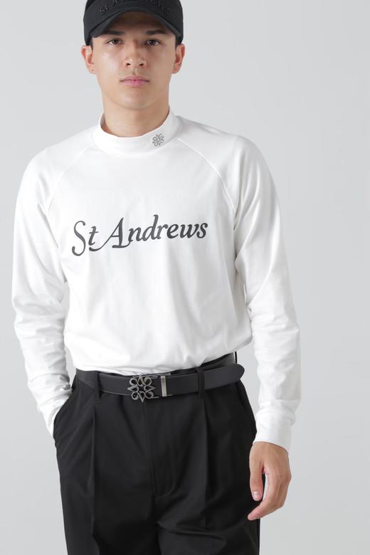 St ANDREWS 高尔夫男士 秋季 弹性 吸汗半高领长袖 商品图1