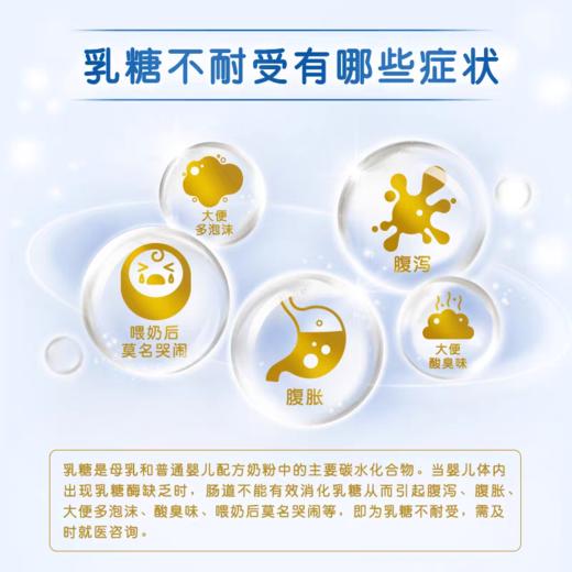 雀巢安儿宁能恩无乳糖不耐受婴儿无乳糖配方奶粉400g*6罐 商品图2
