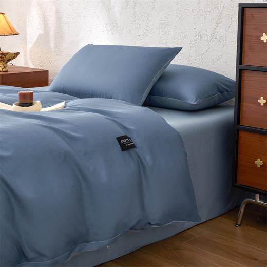 【品牌直发】加倍生活 全棉纯棉纯色双拼四件套-北欧风系列 12色可选 学生宿舍三件套 商品图4