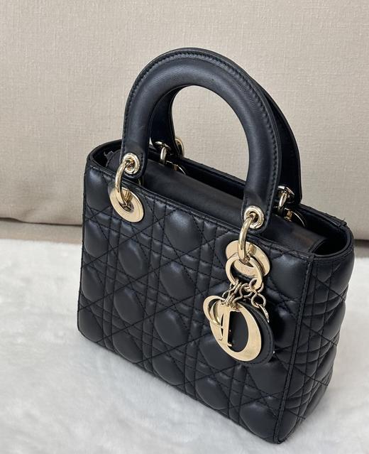 D家戴妃lady纯手工小胎牛皮手提单肩斜挎包 商品图7