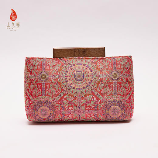 SAINTJOY/上久楷 宋锦斜背包 女式单肩XB3B026203002八达晕 商品图2