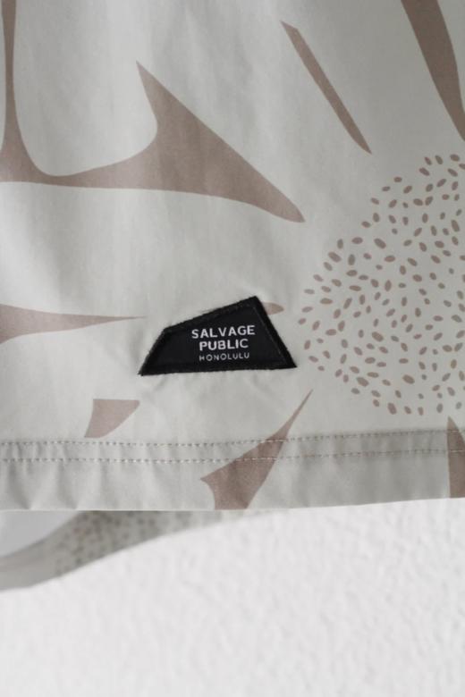 SALVAGE PUBLIC 男士夏季 向日葵印花沙滩裤 宽松休闲沙滩五分裤 商品图8