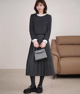 细闪蕾丝打底衫