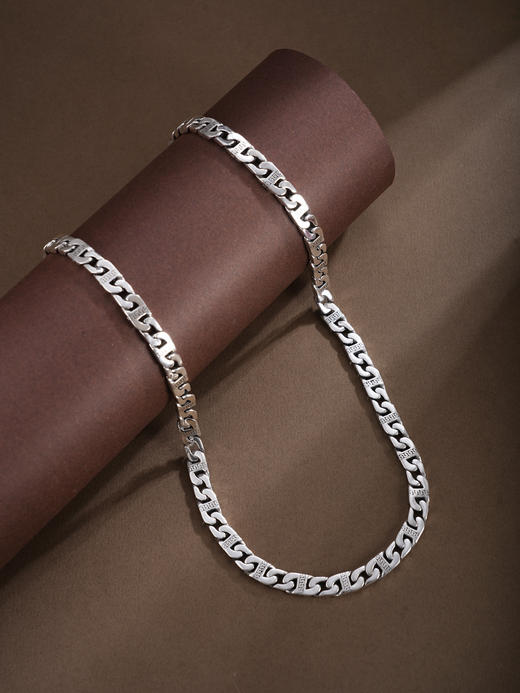 子佩集【锐意锋芒】银S999项链【XL00274】仿古男士仿古2601 商品图4