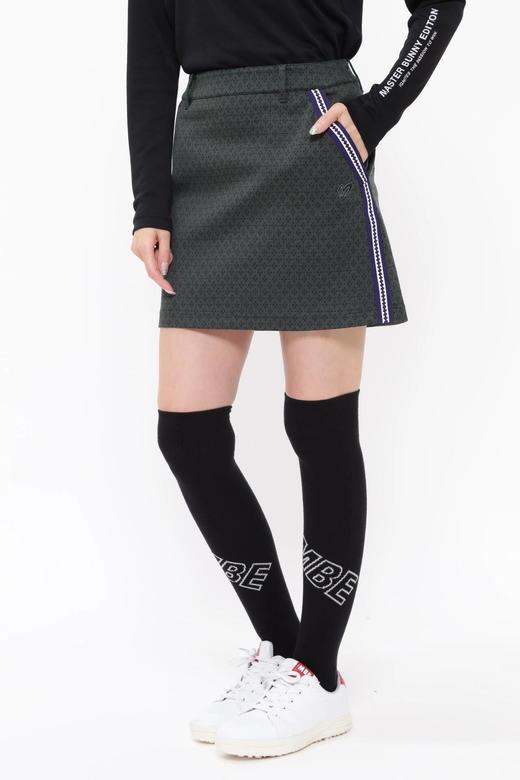 Master Bunny  高尔夫女士 侧边线条新款潮流刺绣提花半身裙 商品图4
