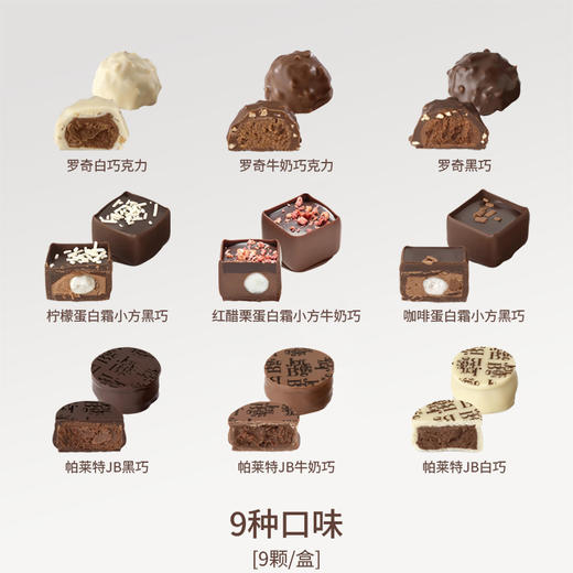 法国 Jeff de Bruges法式混合夹心巧克力礼盒9颗装*2盒 商品图5