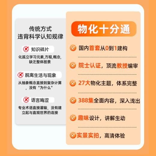 【需下单物理599+化学799】物理3年卡升级物理终身卡 万物指南 商品图4