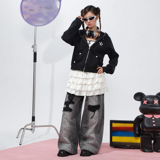 甜酷风轻亚长耳朵卫衣外套-纪念日百货门店同款169494413 商品图2