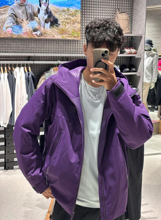 120-4渠道货 树树 中性款羽绒衣 户外专用p棉 量子场热 连帽羽绒服 商品图8