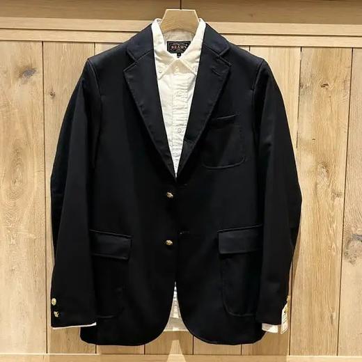 BEAMS PLUS 男装 经典三粒扣半里衬 美式西装外套 休闲帅气 商品图0