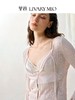 【明星同款】里性 LIVARY MIO寻真 针织开衫绢丝亚麻上衣透气镂空长袖透气亲肤短外套 商品缩略图3