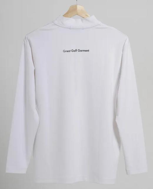 GGG 高尔夫 男士 经典长袖高领衫 光滑小高领T恤 运动休闲百搭 商品图7