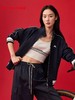 雅y同款时尚运动棒球服撞色外套+弛感锥形运动裤 商品缩略图1