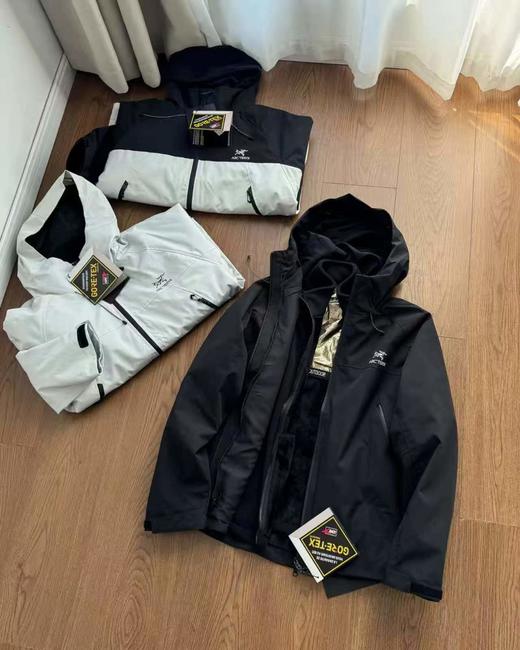 F013004压胶logo三合一可拆卸内胆男士硬壳抓绒冲锋衣 商品图1