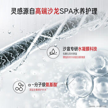 沙宣（VS）洗发水 水润去屑750g 轻盈柔顺 新旧包装 针对干枯受损 /个人护理 /洗发护发 /洗发水 商品图1