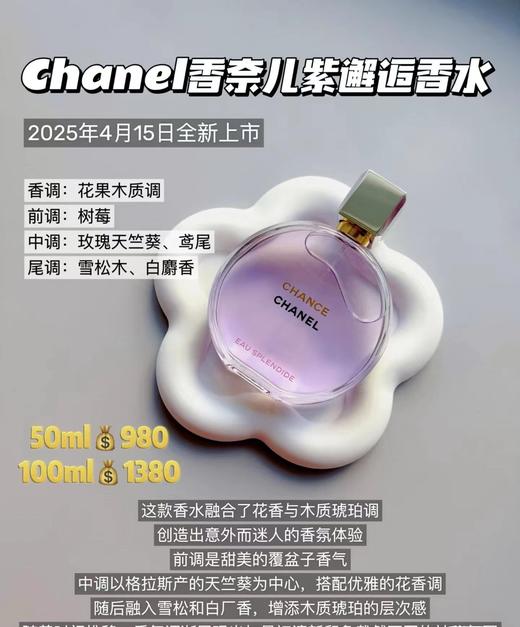 F013018人人B备款女香浓香紫邂逅梦幻香水100ml 商品图4