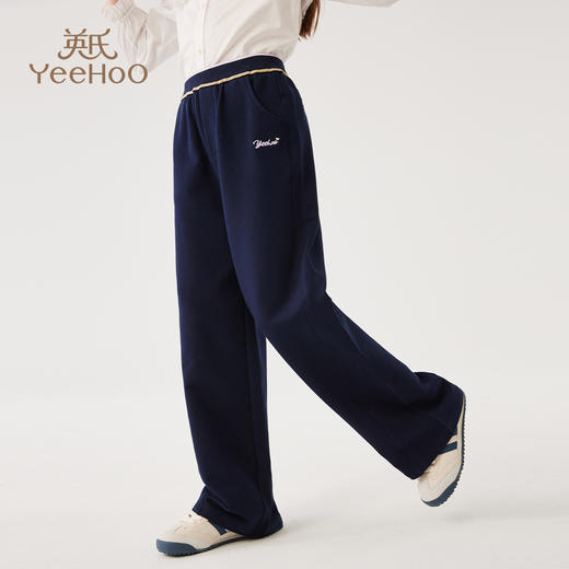 【英氏】【110-170】女童春秋阔腿裤休闲裤 商品图9