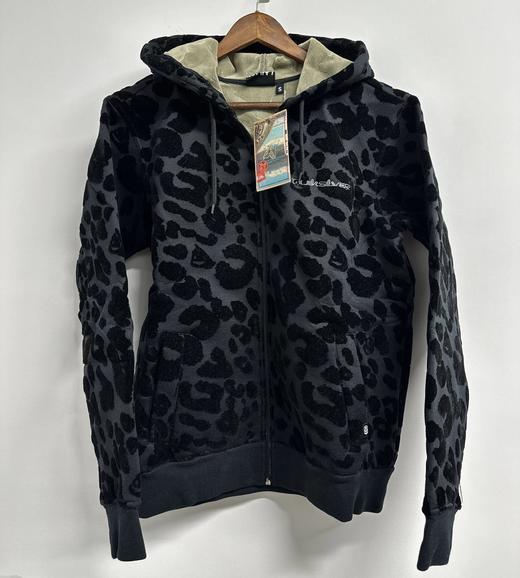 Quiksilver户外运动品牌最新法国原单拉链连帽拉绒卫衣 商品图0