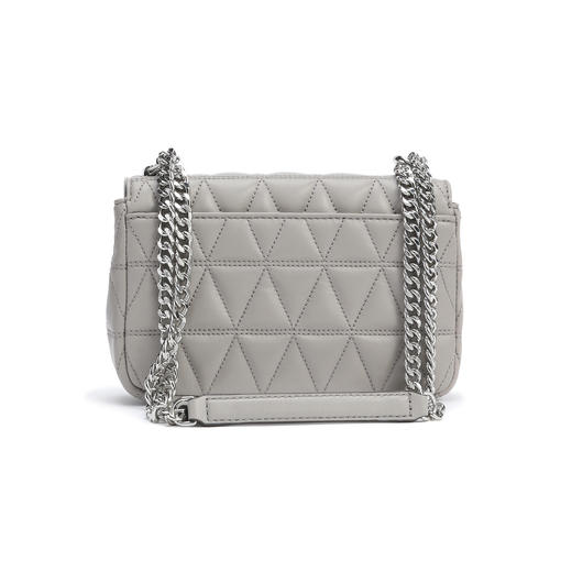 191262364211 迈克高仕MICHAEL KORS MK San 菱格衔缝小香风链条通勤皮质单肩斜挎包【21*6*14cm】 商品图2