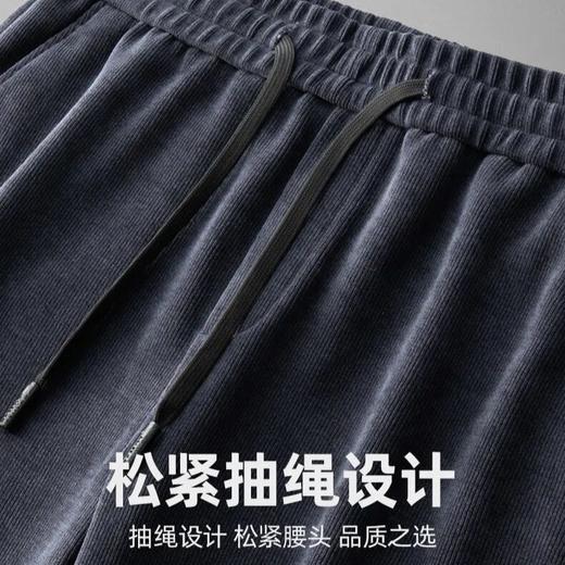 【清仓，99元2条】罗蒙绒光灯芯绒加绒裤｜宽松直筒版型，简洁大方 商品图5