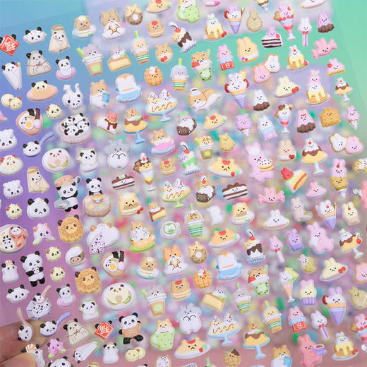 鼻鼻可爱动物泡棉贴纸卡通贴纸-纪念日百货门店同款168694413 商品图3