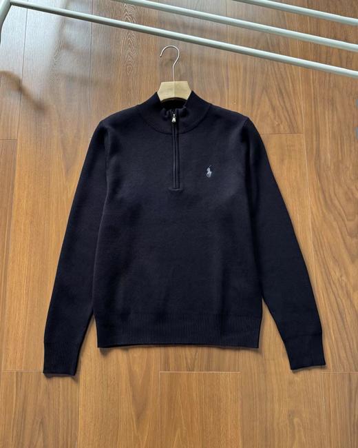 F013008男装精典款四分之一拉链针织毛衣针织衫 商品图7