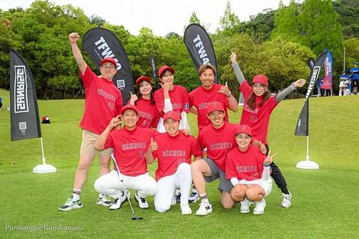 TFW49&Sanrise(中西直人）对抗赛的队服 高尔夫男士小高领短袖 商品图1