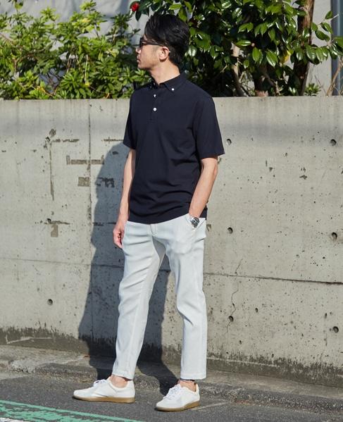 MEN'S MELROSE 夏季男士 吸水速干Polo领短袖 商务休闲T恤 商品图7