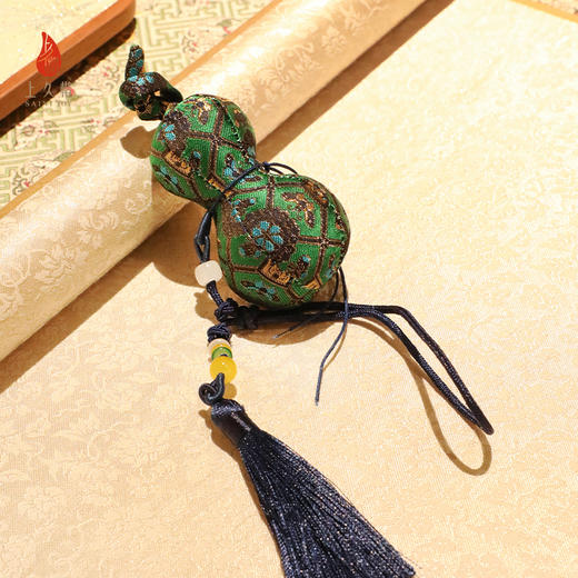 上久楷新中式国风文创礼盒送礼 摆件 宋锦挂件 福芦 商品图2